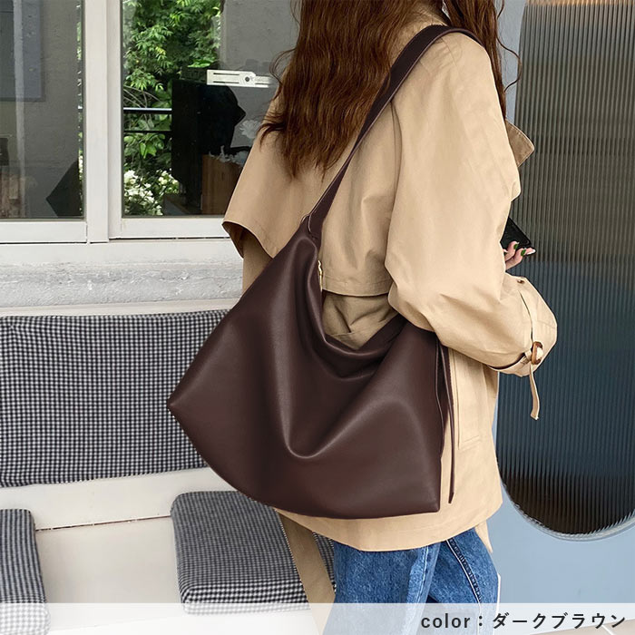 1995円 クーポンで！ バッグショルダー バッグ レディース 大容量 カバン 肩紐調整可能 鞄 おしゃれ 春 夏 黒 おしゃれ 無地 大きいサイズ ^ka-206^ | uricca | 20