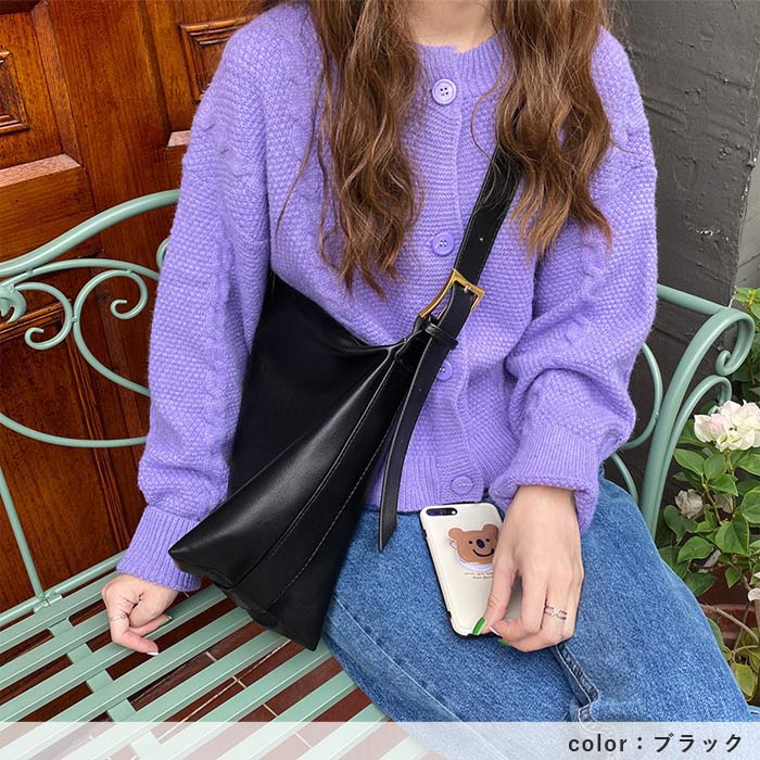 1995円 クーポンで！ バッグショルダー バッグ レディース 大容量 カバン 肩紐調整可能 鞄 おしゃれ 春 夏 黒 おしゃれ 無地 大きいサイズ ^ka-206^ | uricca | 09