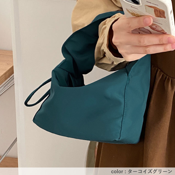 ハンドバッグ バッグ レディース 小さめ ドローコード 調整可能 カバン 鞄 おしゃれ 春 夏 白 黒 おしゃれ 無地 送料無料 [郵2]^ka-207^ | uricca | 14