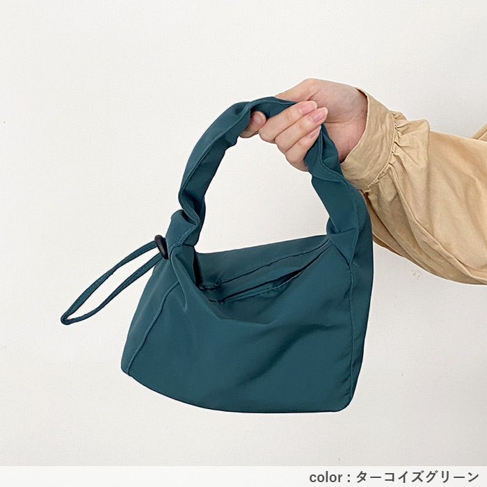 ハンドバッグ バッグ レディース 小さめ ドローコード 調整可能 カバン 鞄 おしゃれ 春 夏 白 黒 おしゃれ 無地 送料無料 [郵2]^ka-207^ | uricca | 15