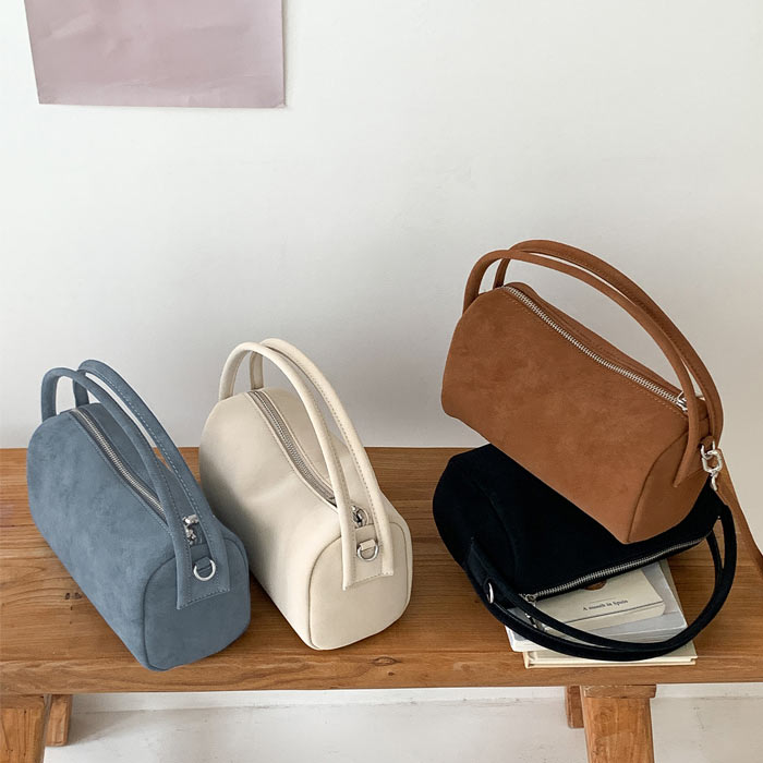 ショルダーバッグ ハンドバッグ ミニバッグ レディース おしゃれ かわいい 秋 冬 黒 白 2way スエード調 斜めがけ[宅配]^ka-216^ | uricca | 17