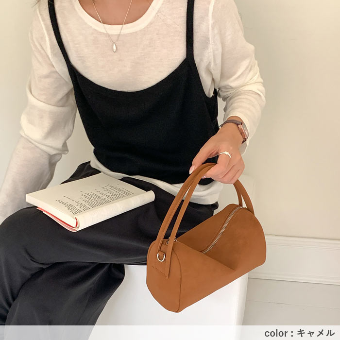 ショルダーバッグ ハンドバッグ ミニバッグ レディース おしゃれ かわいい 秋 冬 黒 白 2way スエード調 斜めがけ[宅配]^ka-216^ | uricca | 12