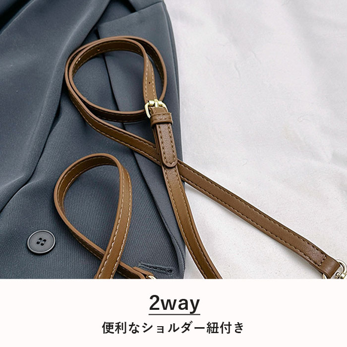 期間限定1596円クーポンで！ 巾着バッグ ショルダーバッグ レディース 秋 冬 黒 白 かわいい 斜めがけ モコモコ ふわふわ 2way シープボア [郵3]^ka-218^ | uricca | 07