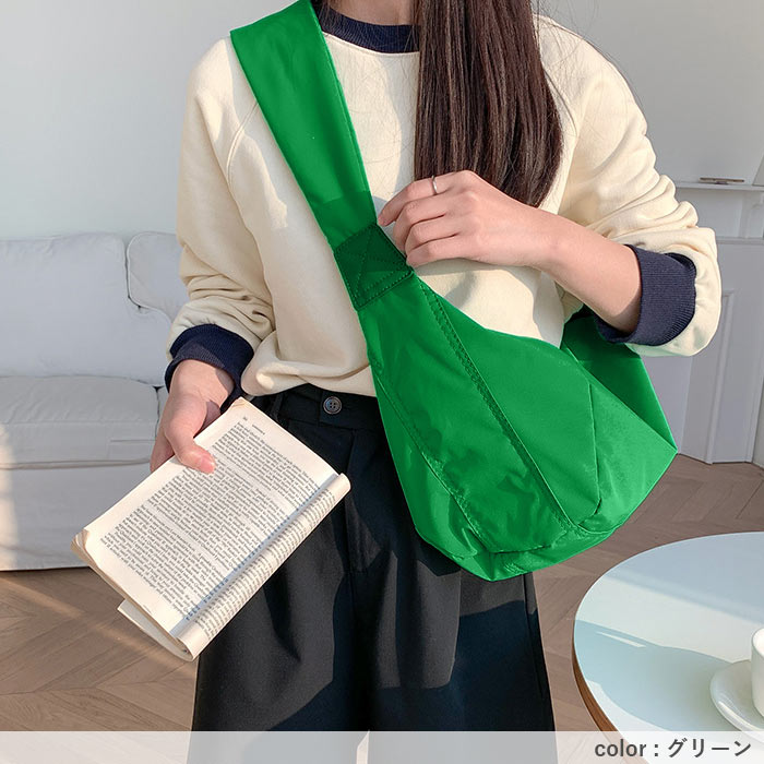 3192円 クーポンで！ ショルダーバッグ レディース カジュアル おしゃれ 斜めがけ クロスボディ ナイロン 軽い[郵3]^ka-219^ | uricca | 24