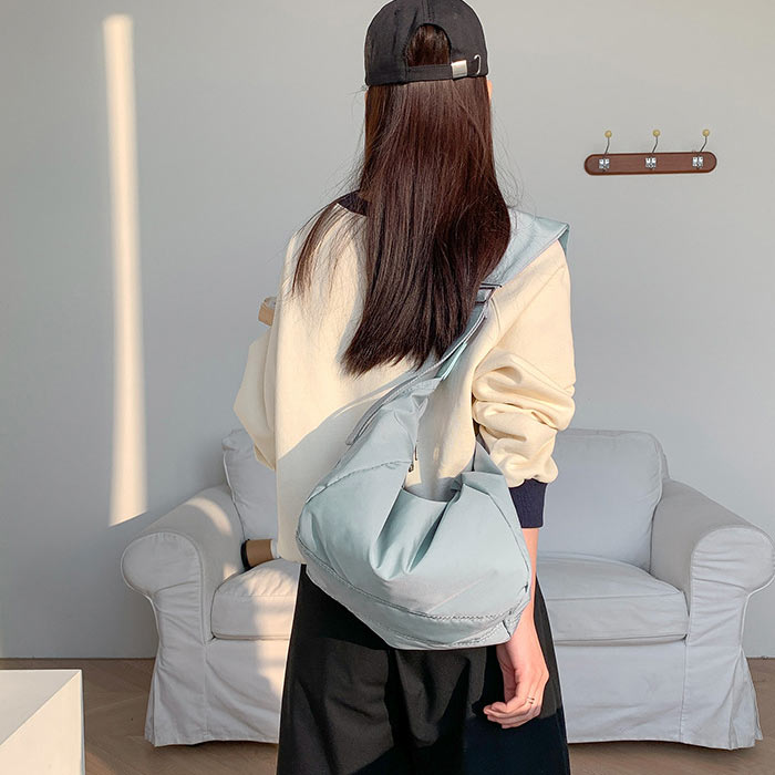 3192円 クーポンで！ ショルダーバッグ レディース カジュアル おしゃれ 斜めがけ クロスボディ ナイロン 軽い[郵3]^ka-219^ | uricca | 06