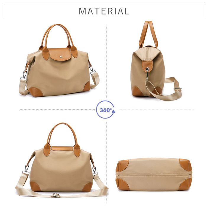 鞄 レディース ボストンバッグ ショルダーバッグ トートバッグ 3WAY 黒 おしゃれ シンプル 肩掛け 斜め掛け 軽量^ka-222^ | uricca | 11