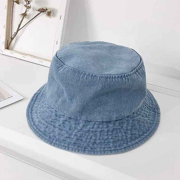 バケットハット 帽子 レディース 春 夏 バケハ デニム UV UVカット 紫外線カット 遮光 日よけ 黒 白 [郵2]^msz152^ | uricca | 03