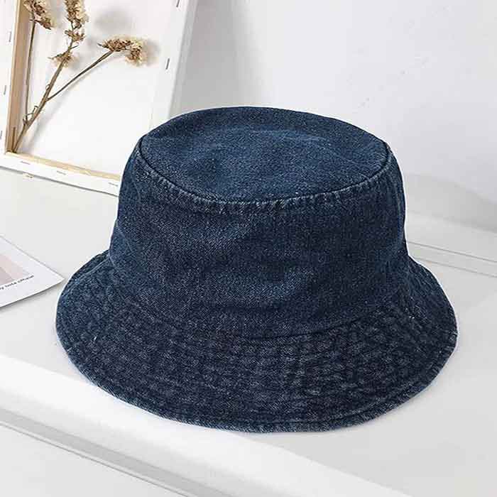 バケットハット 帽子 レディース 春 夏 バケハ デニム UV UVカット 紫外線カット 遮光 日よけ 黒 白 [郵2]^msz152^ | uricca | 02