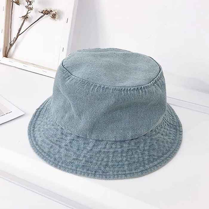 バケットハット 帽子 レディース 春 夏 バケハ デニム UV UVカット 紫外線カット 遮光 日よけ 黒 白 [郵2]^msz152^ | uricca | 04