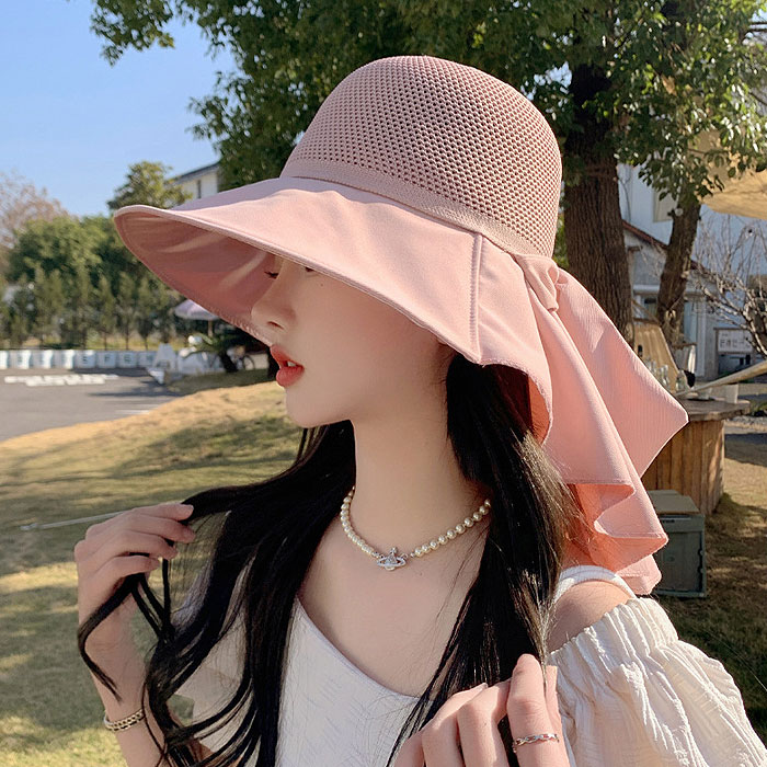 「1161円 特別クーポンで」 キャップ 帽子 レディース 春 夏 UV おしゃれ 紫外線対策 深め リボン つば広 無地 あご紐 [郵2]^msz165^ | uricca | 05