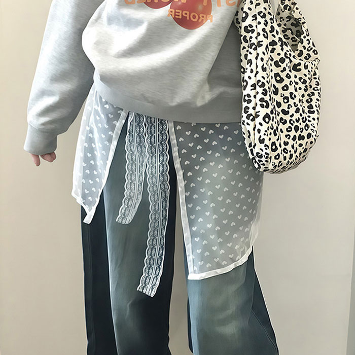 GOUT COMMUN タグ付き　未使用　スカート ラップスカート 千鳥柄ラップスカート スカート レディース ボトムス 送料無料