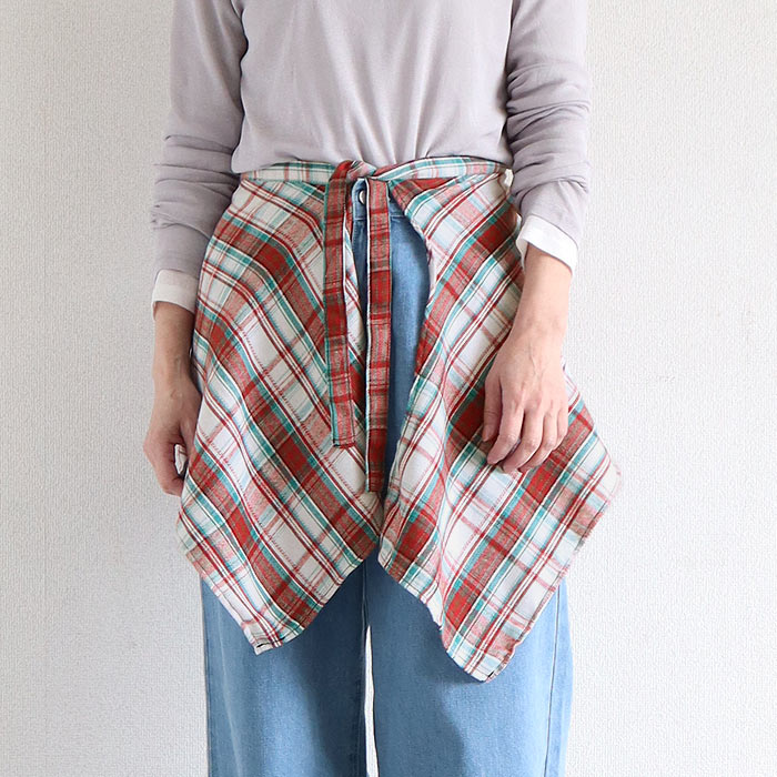 レディース 女性 巻き裾 付け裾 ラップスカート レイヤード 重ね着 黒 白 春 夏 秋 おしゃれ かわいい [定形外1]^msz175^ | uricca | 08