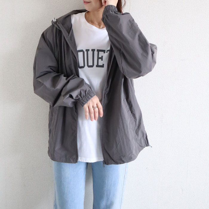 1795円 クーポンで！ UVカットパーカー トップス レディース マウンテンパーカー 夏 白 黒 おしゃれ 長袖 UPF50+ 日焼け防止 紫外線 [郵1.5]^p052^ | uricca | 02