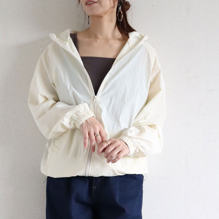 1795円 クーポンで！ UVカットパーカー トップス レディース マウンテンパーカー 夏 白 黒 おしゃれ 長袖 UPF50+ 日焼け防止 紫外線 [郵1.5]^p052^ | uricca | 07