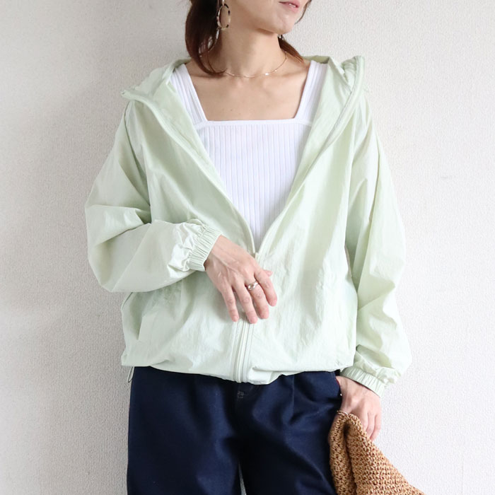 1795円 クーポンで！ UVカットパーカー トップス レディース マウンテンパーカー 夏 白 黒 おしゃれ 長袖 UPF50+ 日焼け防止 紫外線 [郵1.5]^p052^ | uricca | 13