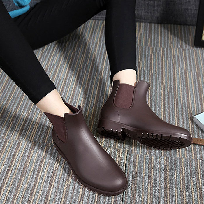 レインブーツ サイドゴア ブーツ レディース 春 夏 秋 冬 黒 おしゃれ レインシューズ メンズ おしゃれ ショート 防水 長靴 雨 (送料無料)^pr007^ | uricca | 16