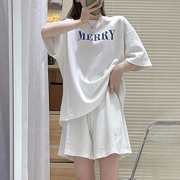 uricca セットアップ レディース Tシャツ パンツ 半袖 春 夏 黒 uricca セットアップ レディース Tシャツ パンツ 半袖 春 夏 黒