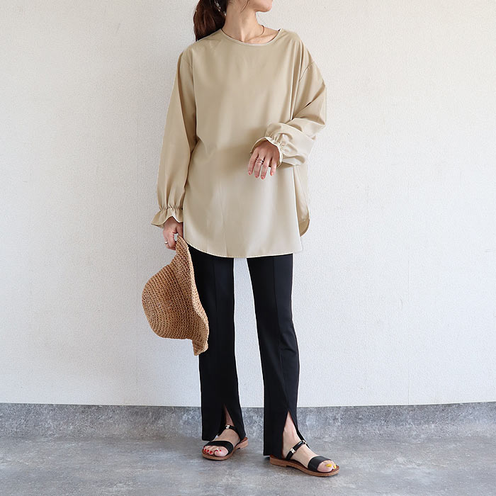 ラッシュガード 上下セット レディース 春 夏 黒 白 水陸両用 フードなし UV 長袖 速乾 紫外線対策 水遊び 海 30代 40代 [郵3]^su078^ | uricca | 05