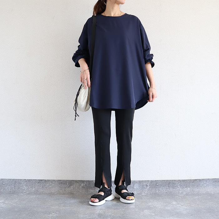 ラッシュガード 上下セット レディース 春 夏 黒 白 水陸両用 フードなし UV 長袖 速乾 紫外線対策 水遊び 海 30代 40代 [郵3]^su078^ | uricca | 07