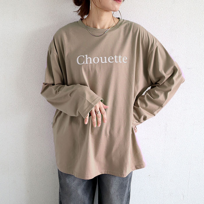 Tシャツ レディース トップス ロンT 長袖 春 秋 冬 黒 白  おしゃれ かわいい 30代 40代 50代 ロゴ ゆったり [郵1.5]^t1041^爆買 | uricca | 10