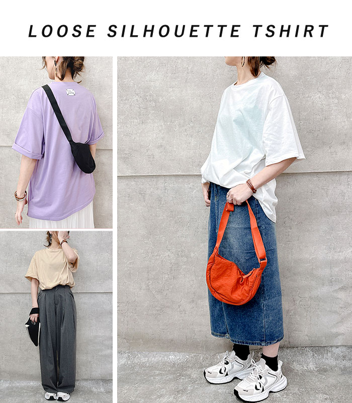 916円 クーポンで！ tシャツ レディース 半袖 春 夏 大きいサイズ おしゃれ 半袖 タグ ワッペン 体型カバー トップス 綿混 コットン [郵1.5]^t1046^ | uricca | 14