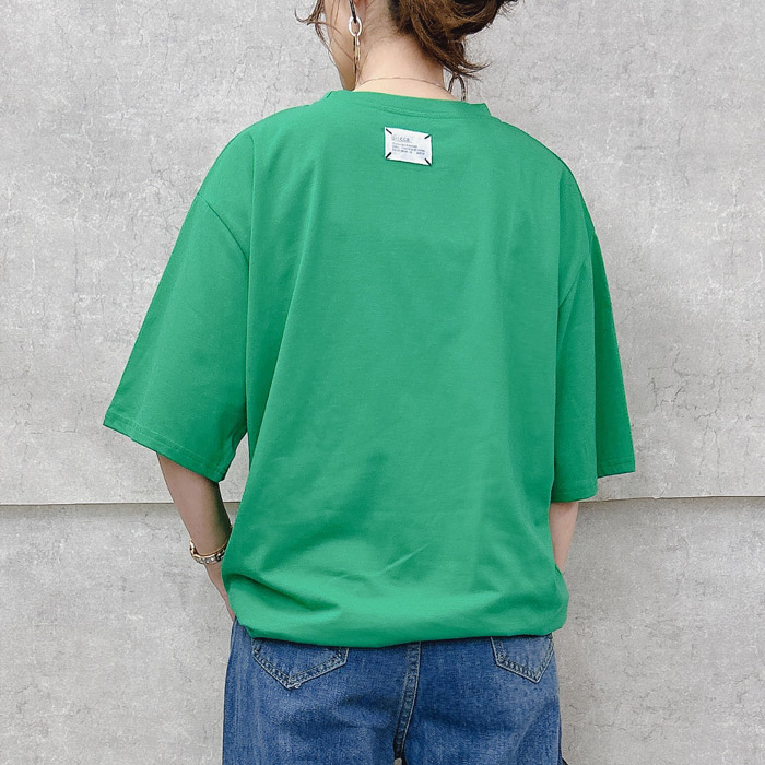 美品 ゴートゥーハリウッド Tシャツ 半袖 リボン 緑 レディース ゴートゥーハリウッド GO TO HOLLYWOOD Commercial Te(508407907