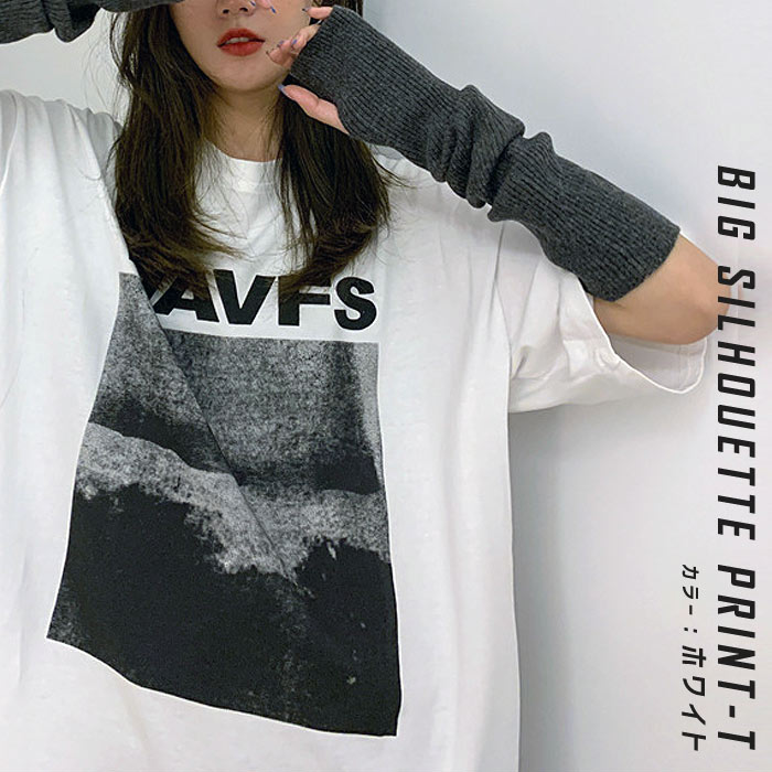 Tシャツ レディース 半袖 春 夏 黒 白 おしゃれ プリント ロゴ ゆったり カットソー トップス [郵1.5]^t1052^爆買 | uricca | 09