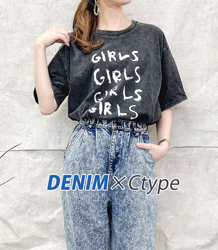 売れ筋商品|||リュージョー Tシャツ レディース トップス MODA - Print T-shirt - camelia リュージョー レディース Tシャツ トップス MODA - Print T