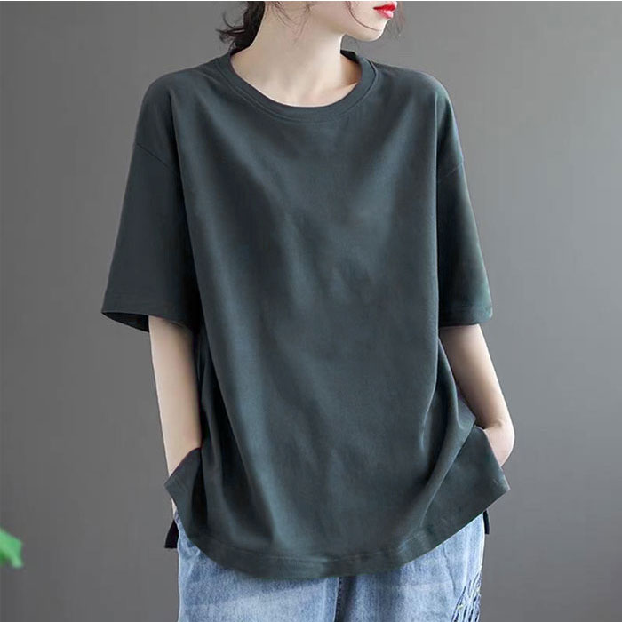 ※専用です※プリント柄(カットソー黒) uricca ~9/6 12:59まで！ Tシャツ レディース 半袖 春 夏 黒 白