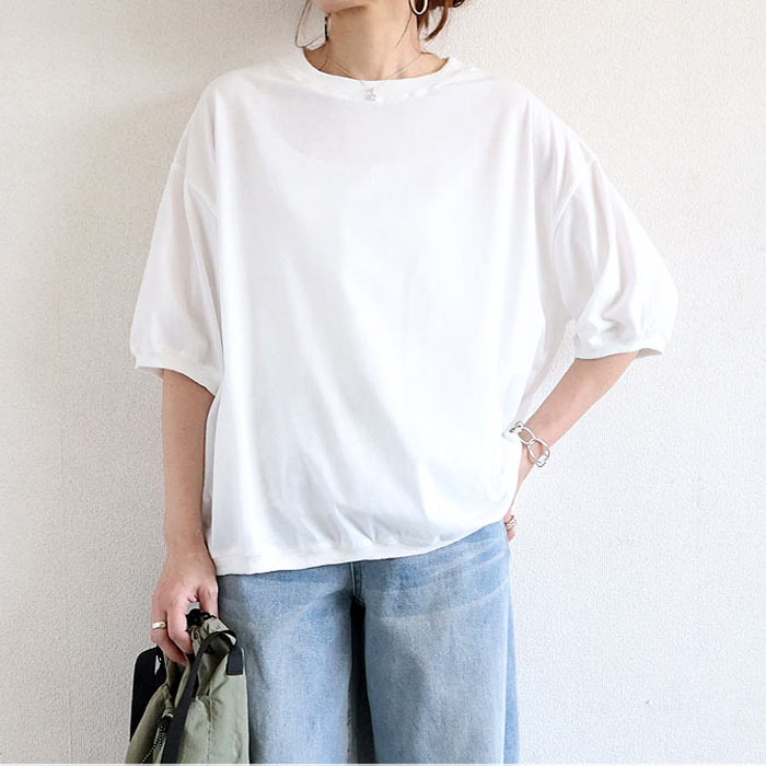 売れ筋商品|||スターター カットソー トップス レディース Women's Cotton Monogram Relaxed Cropped T-Shirt Dusty Orchid and it_ カットソー 長袖 レディース 綿 日本製 おしゃれ T