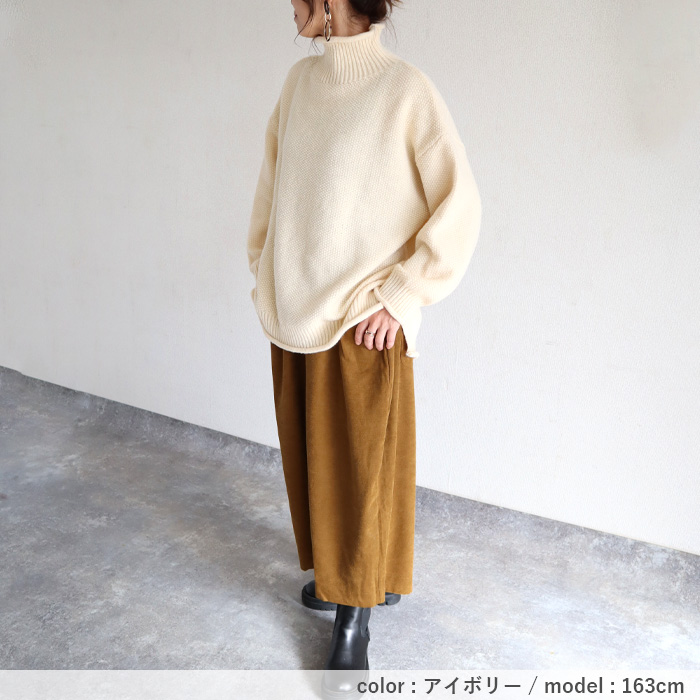 3495円 クーポンで！ ニット セーター トップス レディース 長袖 秋 冬 黒 白 おしゃれ かわいい 30代 40代 50代 タートルネック 厚手 極暖 ^t1066^ | uricca | 16