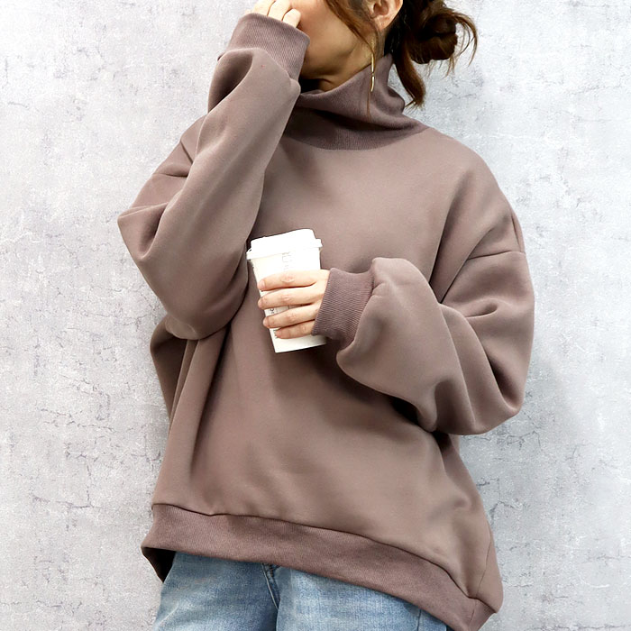 試着のみ梨花着用 LON スウェット ブラックブラウン