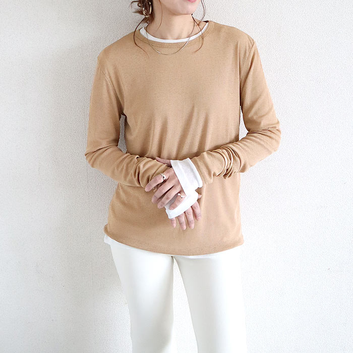 96H限定！969円 3点購クーポンで★ Tシャツ シアートップス レディース 春 夏 白 黒 おしゃれ シースルー 薄手 長袖 半袖 UV [郵1]^t1006+t1086^ バナー | uricca | 13