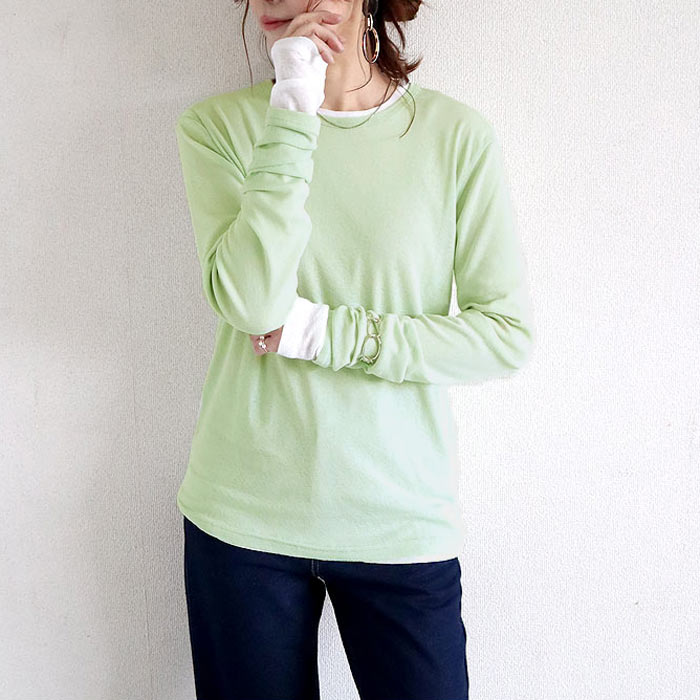 96H限定！969円 3点購クーポンで★ Tシャツ シアートップス レディース 春 夏 白 黒 おしゃれ シースルー 薄手 長袖 半袖 UV [郵1]^t1006+t1086^ バナー | uricca | 11