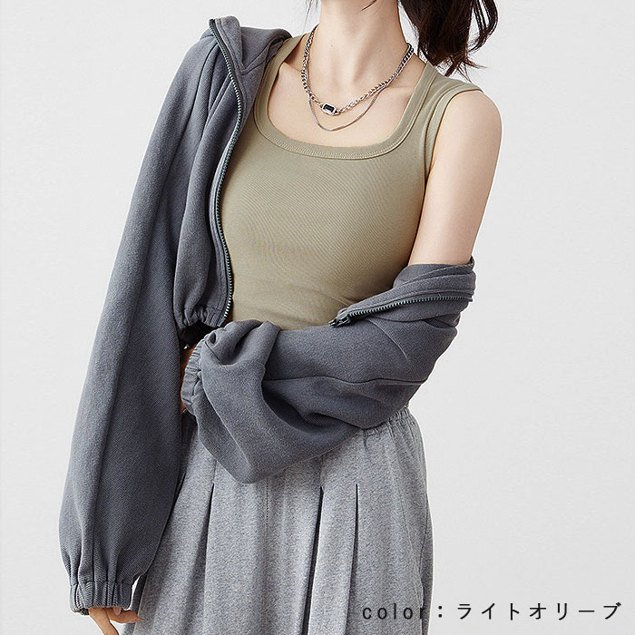 「1点1190円+2点購入クーポンで」 トップス レディース タンクトップ 春 夏 白 黒 無地 重ね着 インナー ぴったりめ タイト ノースリーブ 脇高[郵1]^t1093^ | uricca | 09