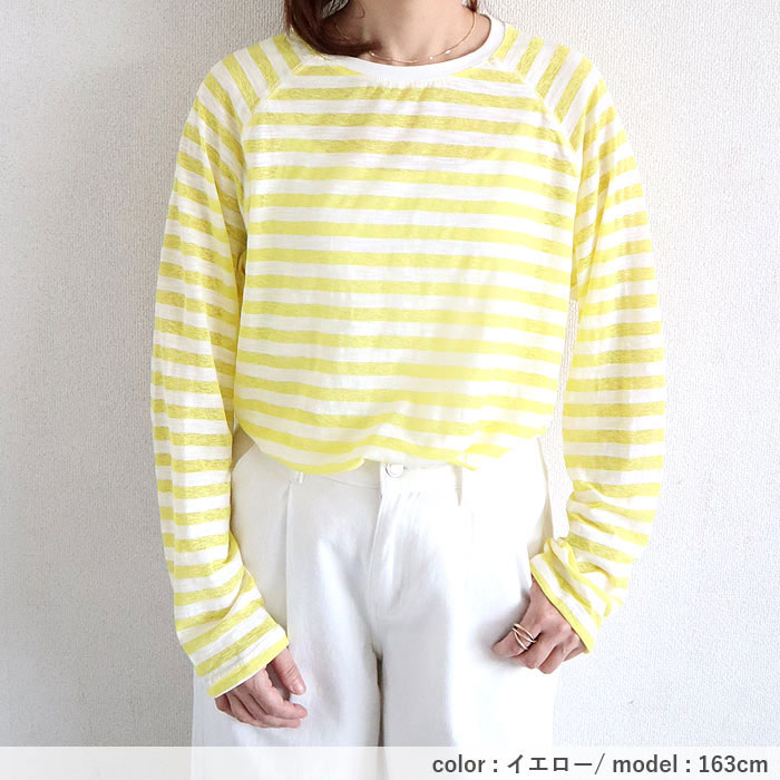 1743円 3点購入クーポンで！ シアー トップス レディース Tシャツ 長袖 シースルー ラグラン ロンT 春 秋 白 黒 おしゃれ ボーダー 30代 40代 [郵1]^t1118^ | uricca | 14