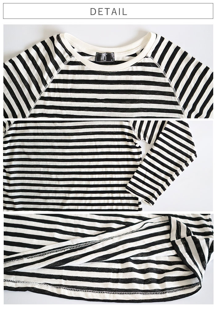 1743円 3点購入クーポンで！ シアー トップス レディース Tシャツ 長袖 シースルー ラグラン ロンT 春 秋 白 黒 おしゃれ ボーダー 30代 40代 [郵1]^t1118^ | uricca | 08