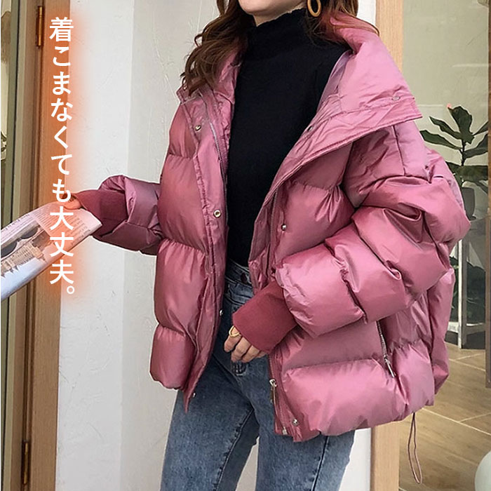 ニット 裏起毛 トップス レディース ハイネック フリル カットソー 長袖 裏ボア あったか 保温 冬 黒 白 おしゃれ かわいい きれいめ [郵3]^t1135^ | uricca | 06