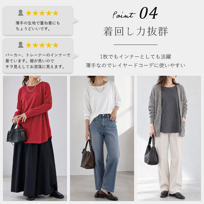 Tシャツ シアー シースルー レディース 杢生地 トップス ロンT 長袖 秋 冬 無地 黒 白 おしゃれ ゆったり 大きいサイズ 薄手 ^t514^ 関連画像4