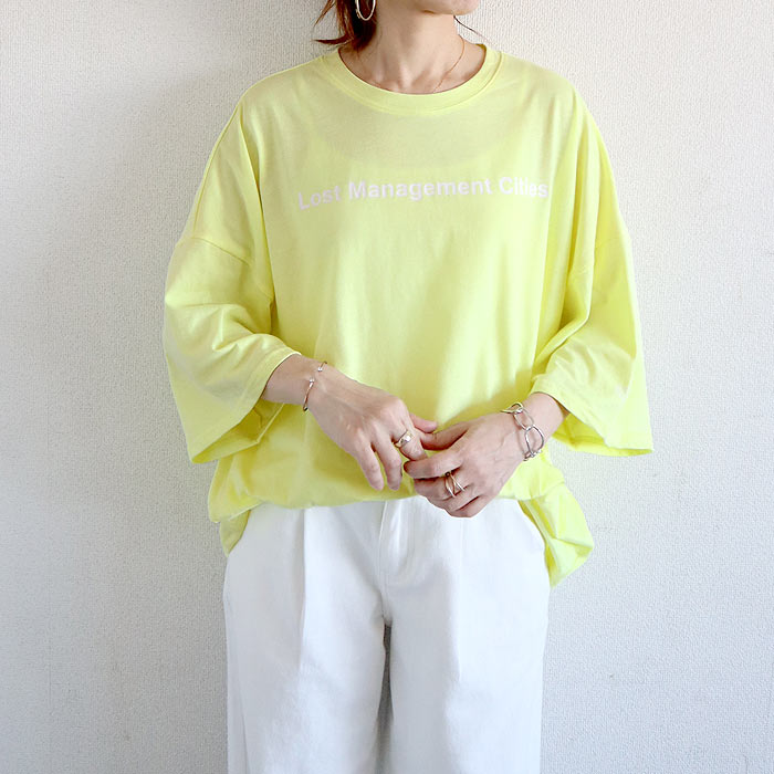 uricca（ウリッカ） Tシャツ レディース トップス 5分袖 半袖 春 夏 黒