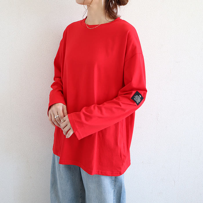 Tシャツ レディース トップス 長袖 秋 冬 黒 白 おしゃれ かわいい 30代 40代 50代 ボーダー 無地 [郵1.5]^t570^ | uricca | 13