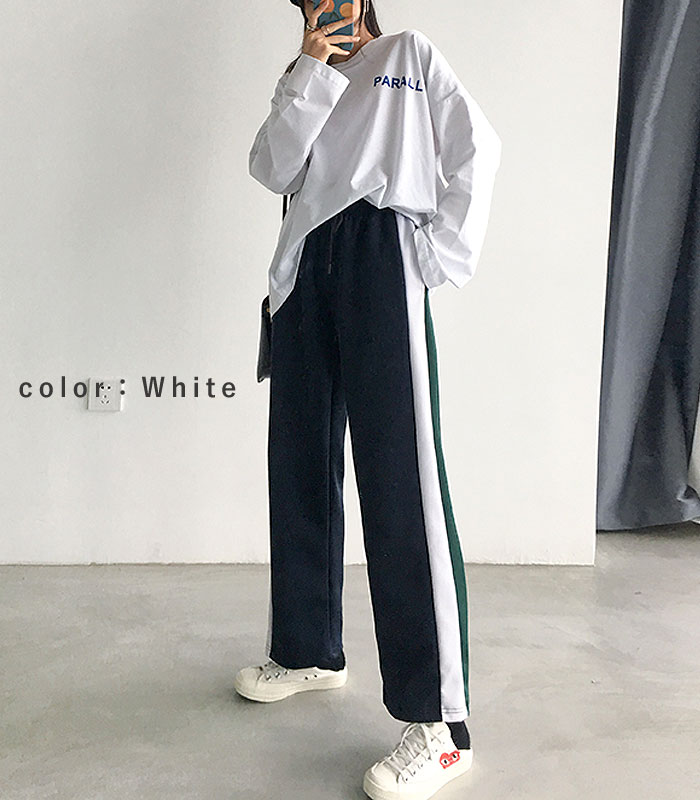 uricca tシャツ レディース ロンT 長袖 春 黒 白 おしゃれ