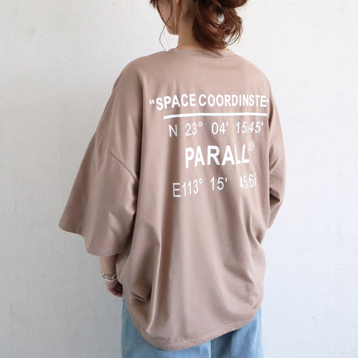 tシャツ トップス レディース 半袖 春 夏 黒 白 おしゃれ かわいい 30代 40代 50代 カットソー ロゴ プリント ^t580^ | uricca | 06