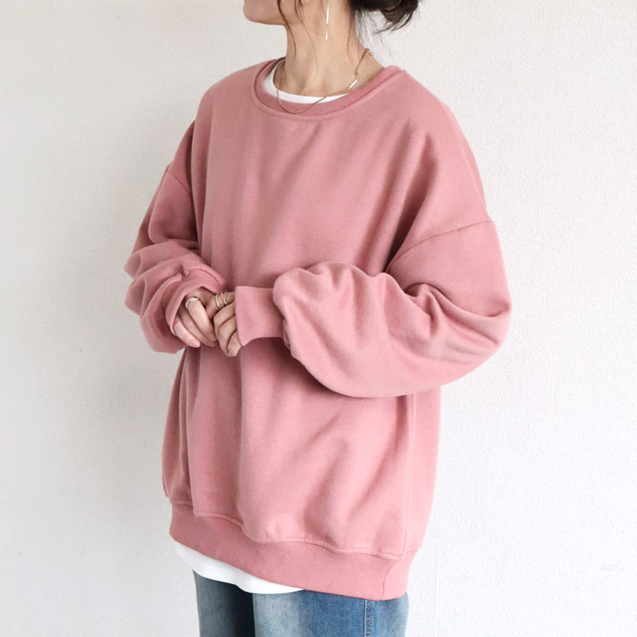 トレーナー スウェット トップス レディース 裏起毛 長袖 秋 冬 黒 白 おしゃれ かわいい 30代 40代 大きいサイズ 極暖 ^t908^ | uricca | 07