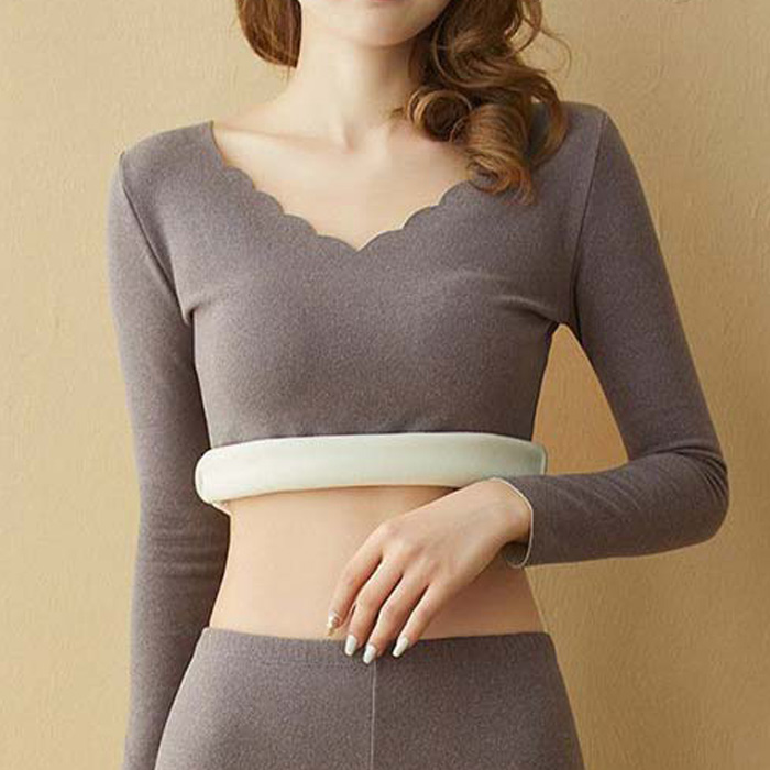 あったか インナ ー裏起毛 シームレス 温活 発熱 保温 ヒート 起毛 レディース 極暖 [郵1.5]^t965^ | uricca | 16