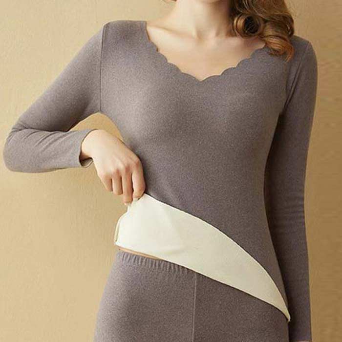 あったか インナ ー裏起毛 シームレス 温活 発熱 保温 ヒート 起毛 レディース 極暖 [郵1.5]^t965^ | uricca | 02