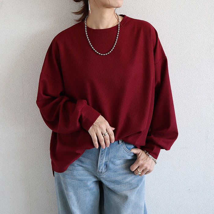 Tシャツ ロンT トップス レディース 長袖 春 秋 冬 黒 白 おしゃれ かわいい 30代 40代 50代 ボーダー [郵2]^t974^ | uricca | 09