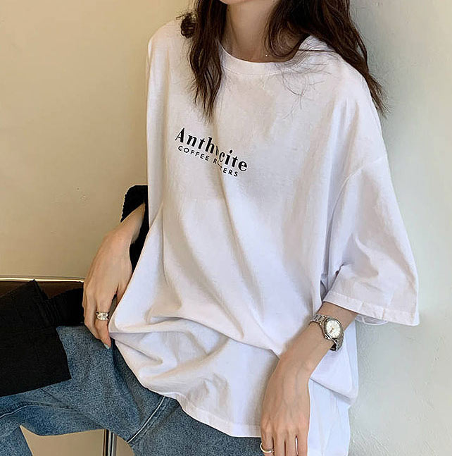 uricca Tシャツ レディース トップス 半袖 春 夏 黒 白 おしゃれ