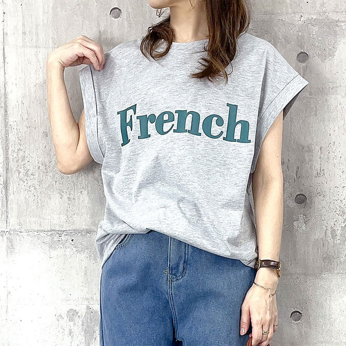 tシャツ メッセージプリントフレンチスリーブカットソー レディース 楽天市場】サマーセール♪SUMMER SALE20%OFF!!グッドロック