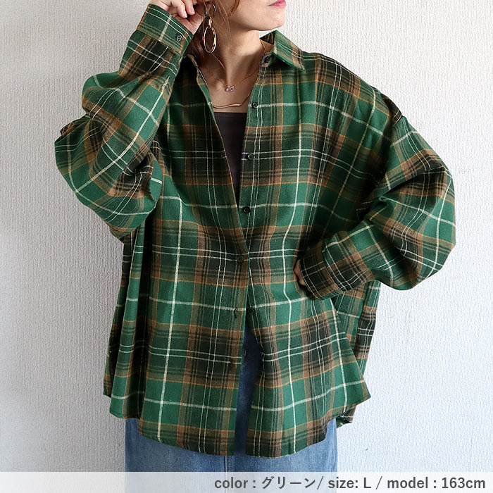 ブラウス シャツ トップス レディース 長袖 春 秋 冬 チェック 柄 赤 おしゃれ かわいい 30代 40代 50代 [郵3]^v126n^バナー | uricca | 20